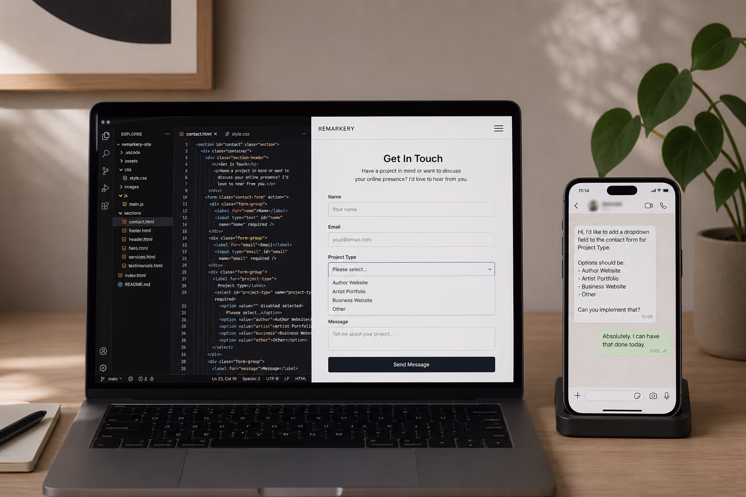 Ongoing website support, structured data, and AI-readiness by Remarkery